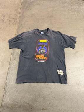 Vintage 1990 Dick Tracy Movie Promo T-Shirt Admit One I Was There First
